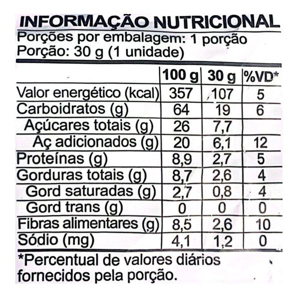 Imagem de Granola Original Cróqui 50 Unidades De 30g Cada Feinkost