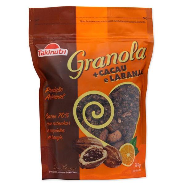 Imagem de Granola Premium Cacau e Laranja Takinutri 500g