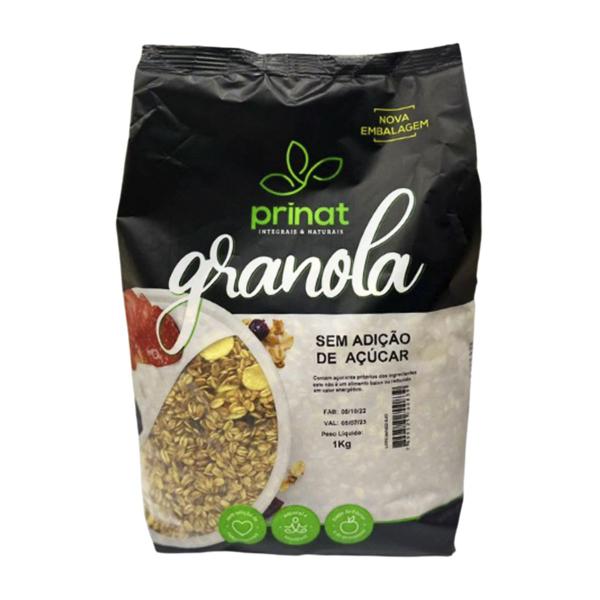 Granola sem Adição de Açúcar Prinat Natural 1Kg - DaFoods Imagem de Granola sem Adição de Açúcar Prinat Natural 1Kg - DaFoods