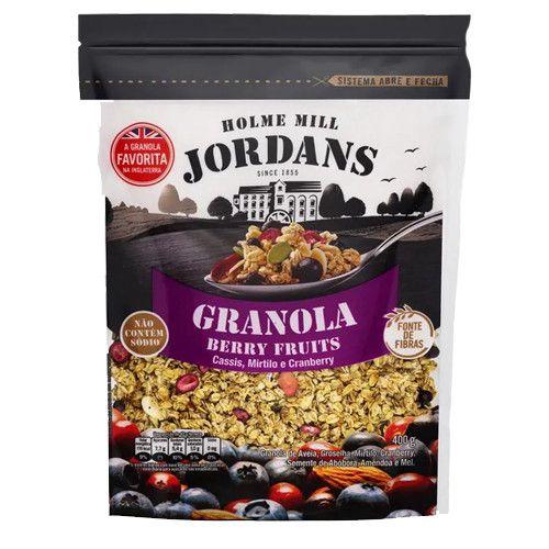 Granola Super Berry JORDANS 400g Imagem de Granola Super Berry JORDANS 400g