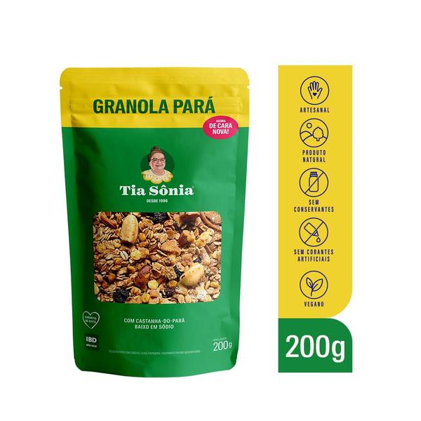 Imagem de Granola Tia Sonia Castanha do Para 200g