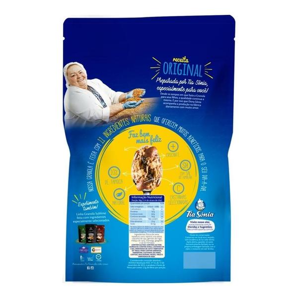 Granola Tia Sônia Com Castanha De Caju 400G Imagem de Granola Tia Sônia Com Castanha De Caju 400G