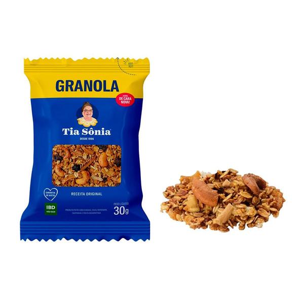 Imagem de Granola Tia Sônia Tradicional 30g