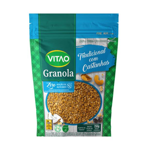 Imagem de Granola Tradicional Com Castanhas Zero Vegano 250g Vitao