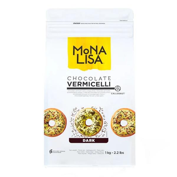 Imagem de Granulado Belga Dark Monalisa Vermicelli 1kg Callebaut