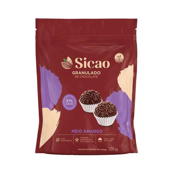 Imagem de Granulado Chocolate Meio Amargo 300g - Sicao