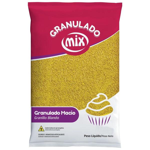 Imagem de Granulado Macio Amarelo 500g - Mix Brigadeiro