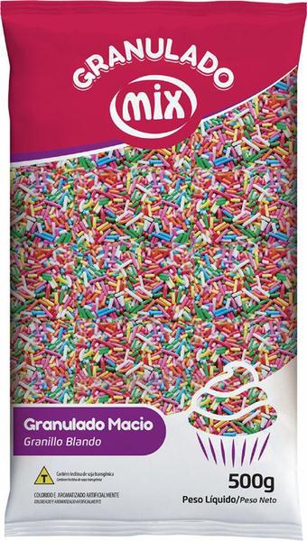 Granulado Macio Colorido Misto 500g - Mix Brigadeiro Imagem de Granulado Macio Colorido Misto 500g - Mix Brigadeiro
