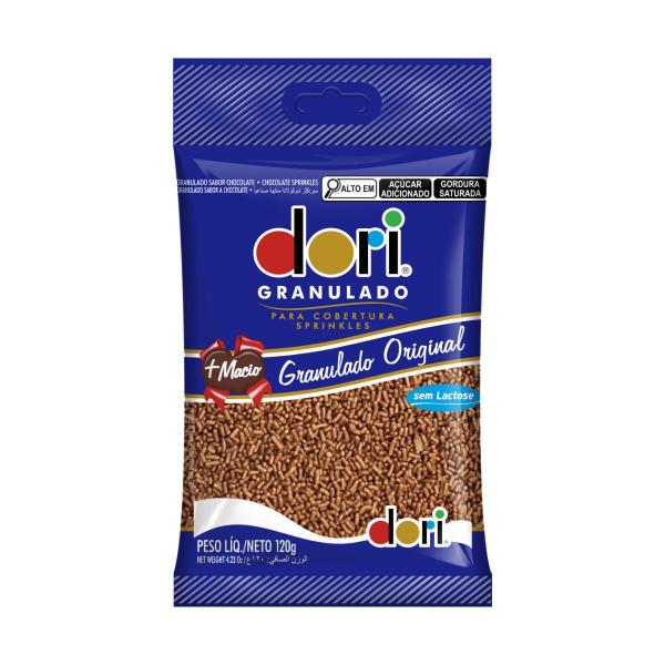 Granulado macio dori pacote 120g Imagem de Granulado macio dori pacote 120g
