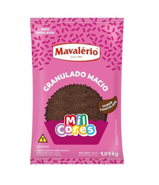 Imagem de GRANULADO MAVALÉRIO 1kg CHOCOLATE MACIO