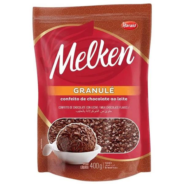Granulado Melken Granule Ao Leite 400g Harald Imagem de Granulado Melken Granule Ao Leite 400g Harald