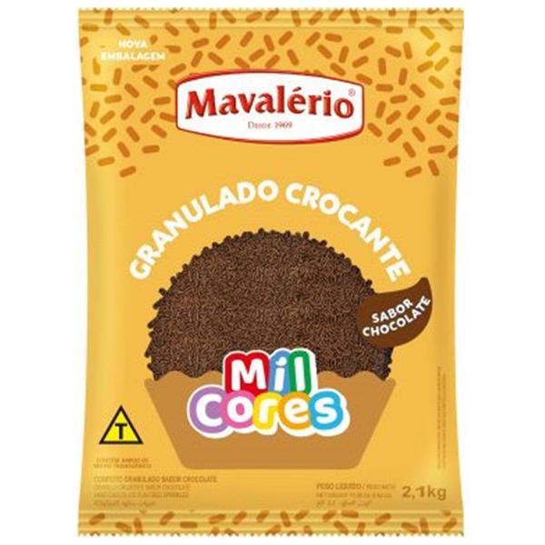 Imagem de Granulado Mil Cores Crocante Chocolate 2,1kg