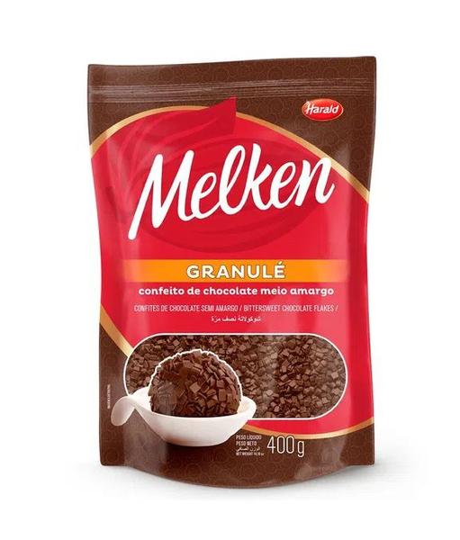 Imagem de Granulé chocolate meio amargo 400g - harald