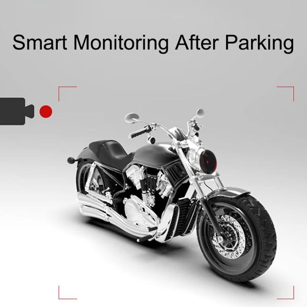 Imagem de Gravador de condução de motocicleta Keenso 1080P+720P dianteiro traseiro