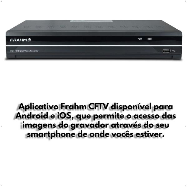 Imagem de Gravador De Vídeo HD Frahm DVR 8 Canais Analógicos 5 MP Lite H.265 Detecção de Movimento - FGD5008L - 35003