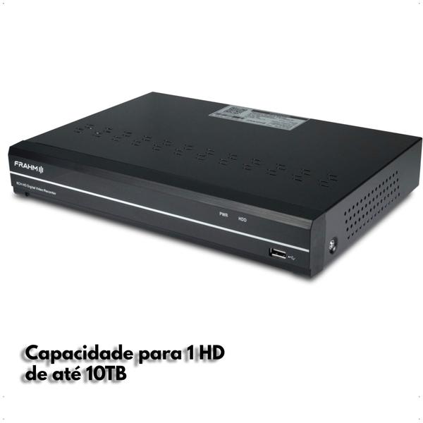 Imagem de Gravador De Vídeo HD Frahm DVR 8 Canais Analógicos 5 MP Lite H.265 Detecção de Movimento - FGD5008L - 35003