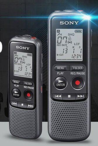 Imagem de Gravador de voz Sony 4GB PX Series MP3 Digital com microfone estéreo