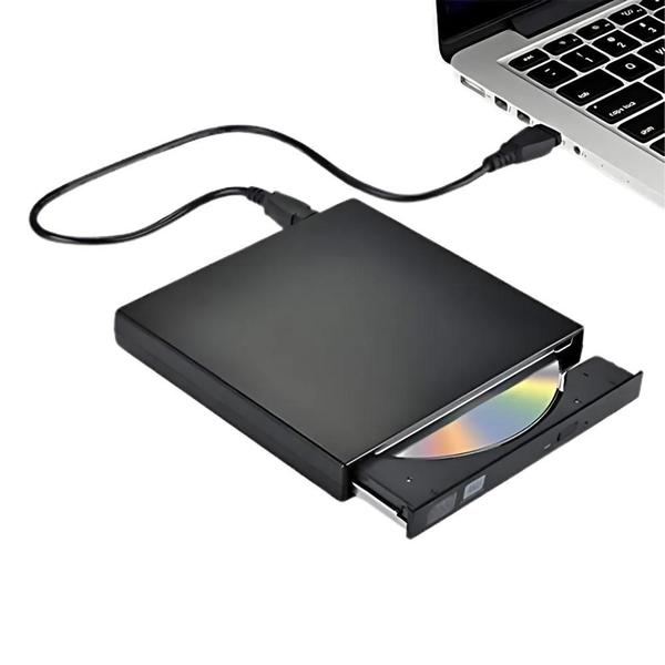 Imagem de Gravador Dvd - Cd Externo Usb 2.0 Slim Portatil