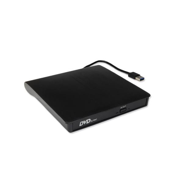 Imagem de Gravador Externo Dvd Cd Usb 2.0 3.0  Preto