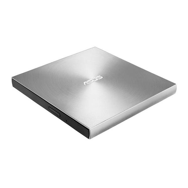 Imagem de Gravador Externo e Leitor Asus Zendrive U8M, Ultra-Slim, CD/DVD8x, USB-C, Prata, SDRW-08U8M-U-SIL-G-AS