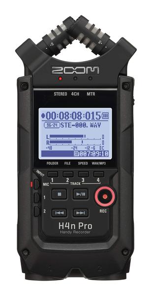 Imagem de Gravador prático Zoom H4n Pro de 24 bits/96 kHz - preto