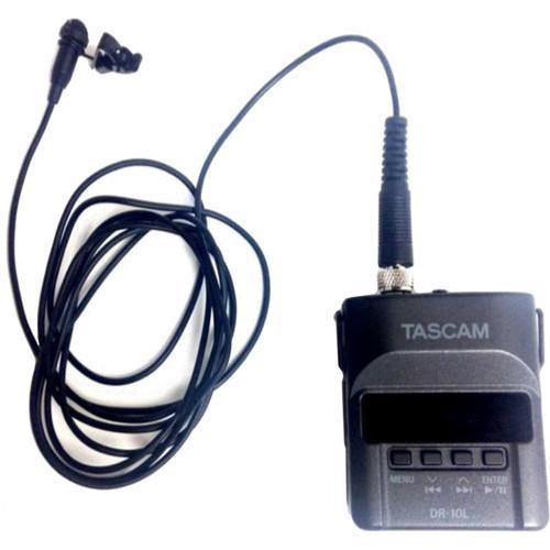 Imagem de Gravador Tascam Dr-10L Portátil Microfone De Lapela Preto