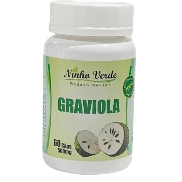 Graviola 60 Cápsulas 500Mg - Ninho Verde Imagem de Graviola 60 Cápsulas 500Mg - Ninho Verde