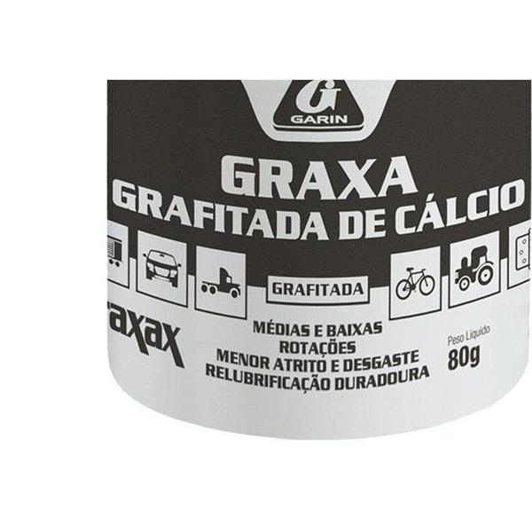 Imagem de Graxa Garin Calcio Grafitada Pote 80G.