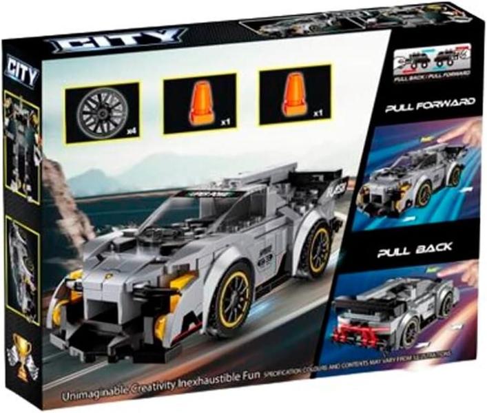 Imagem de Gray Racing Car 203 Pcs - SP TOYS-25143