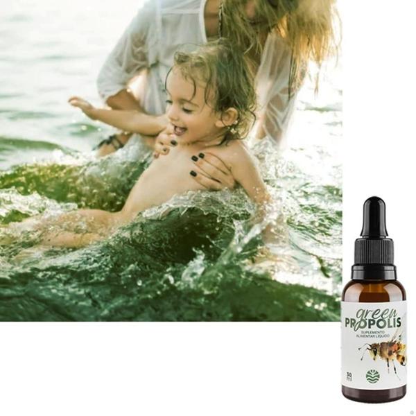 Imagem de Green Própolis Verde Liquido 30Ml Vital Atman Sabor Natural