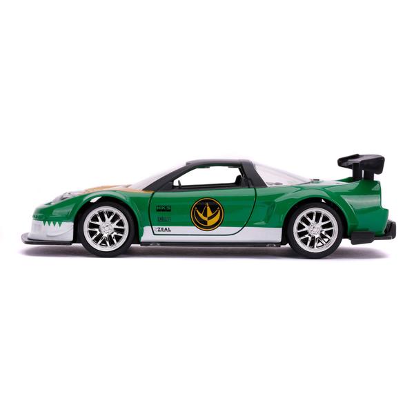 Imagem de Green Ranger 2002 Honda NSX Type-R Japan Spec - Power Rangers - Hollywood Rides - 1/32 - Jada