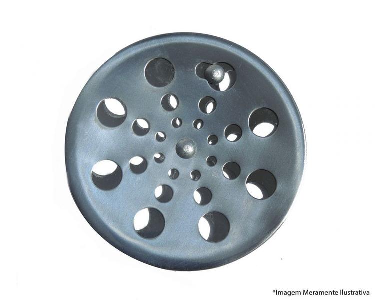 Grelha Aco Inox Overtime C/Fecho Redondo 10Cm Imagem de Grelha Aco Inox Overtime C/Fecho Redondo 10Cm