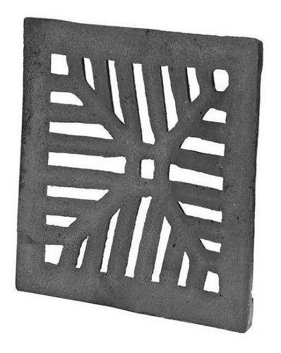 Grelha Ferro Fundido P/ralo 15 Larg X 15 Comp - Donifer Imagem de Grelha Ferro Fundido P/ralo 15 Larg X 15 Comp