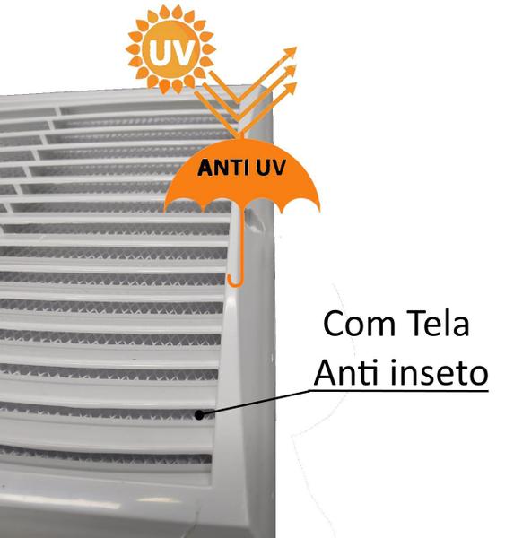 Imagem de Grelha (grade) De Ventilação Branca 20/25/30/40cm