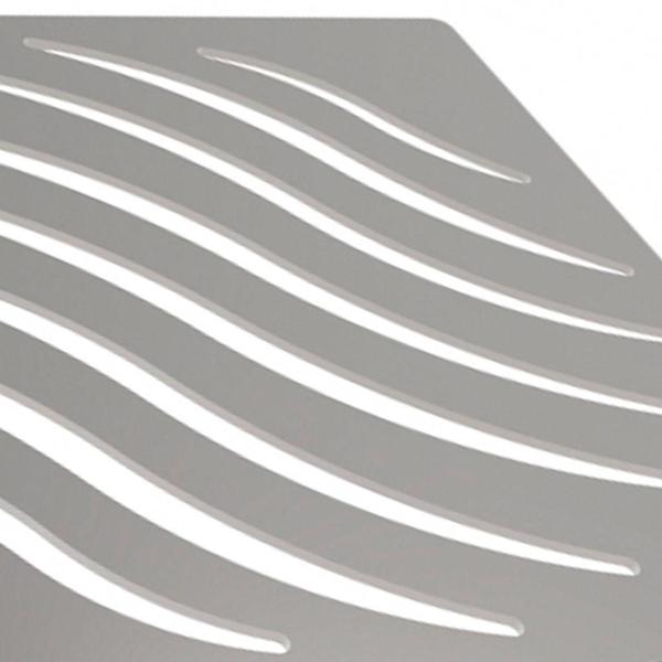 Grelha Inox 150mm Quadrada 1367 Tigre Imagem de Grelha Inox 150mm Quadrada 1367 Tigre