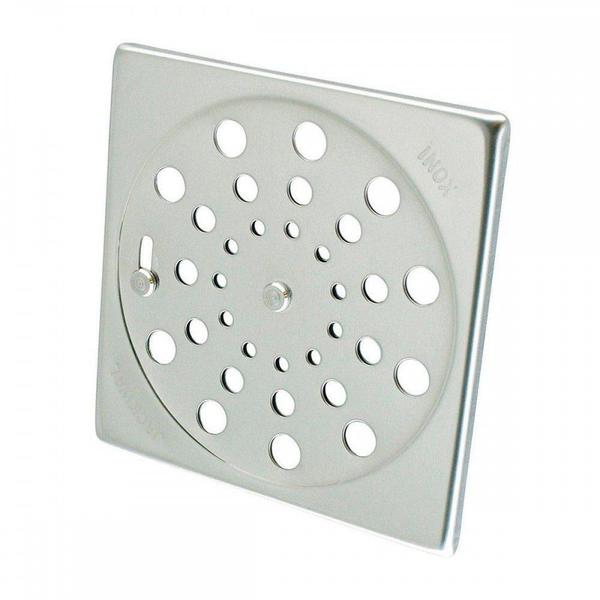 Imagem de Grelha Inox Clarinox Quadrada 15Cm Com Fecho  5049