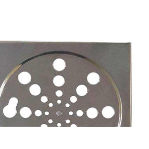 Grelha Inox Clarinox Quadrada 15Cm Fixa 5124 Imagem de Grelha Inox Clarinox Quadrada 15Cm Fixa 5124