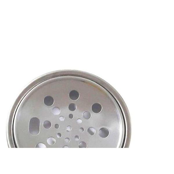 Imagem de Grelha Inox Clarinox Redonda  10Cm Fixa  5063