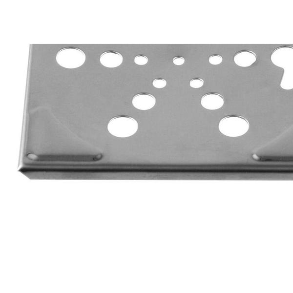 Grelha Inox Hidrolar Quadrada 10Cm Fixa 30585 Imagem de Grelha Inox Hidrolar Quadrada 10Cm Fixa 30585