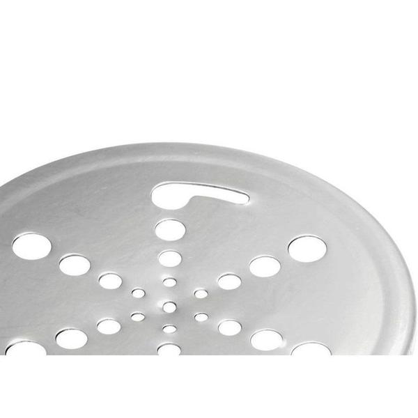 Grelha Inox Hidrolar Redonda 15Cm Fixa 1190 Imagem de Grelha Inox Hidrolar Redonda 15Cm Fixa 1190