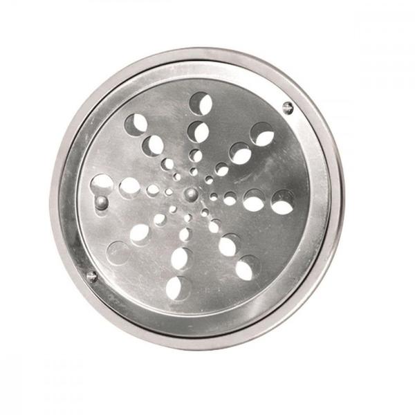 Grelha Inox Overtime Caixilho Redondo 10Cm Fechamento 200009 Imagem de Grelha Inox Overtime Caixilho Redondo 10Cm Fechamento 200009