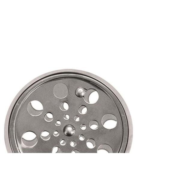 Grelha Inox Overtime Caixilho Redondo 15Cm Fechamento 200010 Imagem de Grelha Inox Overtime Caixilho Redondo 15Cm Fechamento 200010