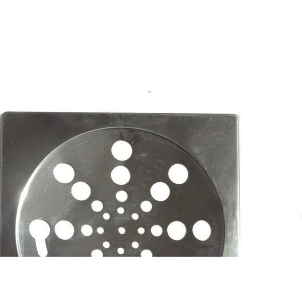 Grelha Inox Overtime Quadrada 15Cm Fixa 200008 Imagem de Grelha Inox Overtime Quadrada 15Cm Fixa 200008
