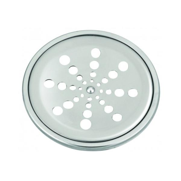 Grelha Inox Redonda Com Caixilio 10 CM Inox Natural - Estemetal Imagem de Grelha Inox Redonda Com Caixilio 10 CM Inox Natural