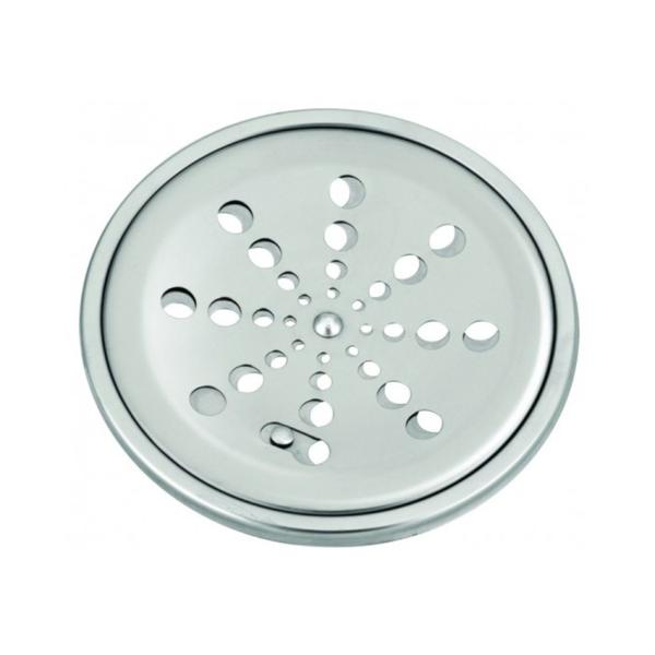 Grelha Inox Redonda Com Caixilio 15 CM Inox Natural - Estemetal Imagem de Grelha Inox Redonda Com Caixilio 15 CM Inox Natural