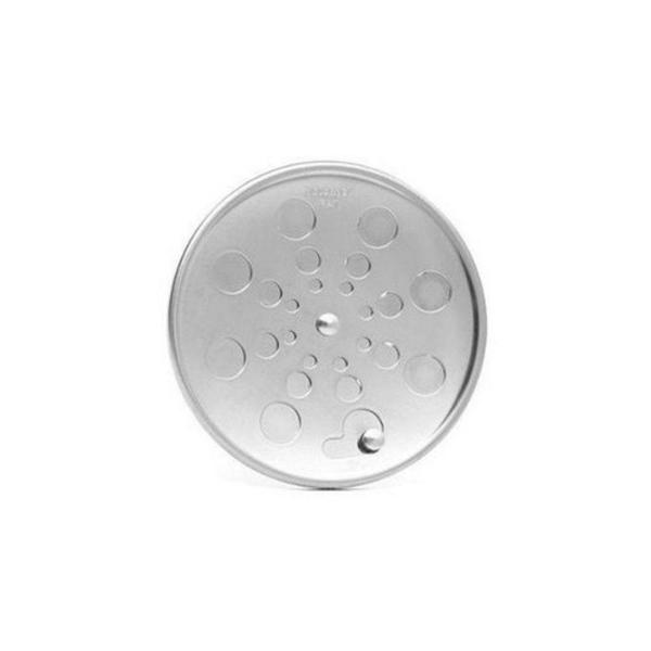 Grelha Inox Redonda Tecnotrava 10x10cm Com Fecho Imagem de Grelha Inox Redonda Tecnotrava 10x10cm Com Fecho