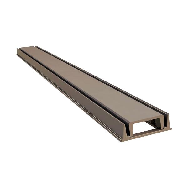Grelha Linear Invisível Oculta com Caixilho Fendi 100x8cm - G.D.A. INDUSTRIA E DISTRIBUIDORA DE FUNDIDOS Imagem de Grelha Linear Invisível Oculta com Caixilho Fendi 100x8cm