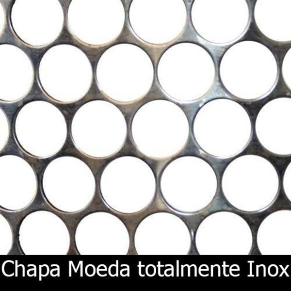 Imagem de Grelha Moeda para Churrasqueira Inox Brasa Grill