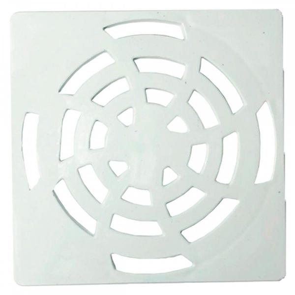 Grelha Plast Quadr Branco 10X10 Luconi Imagem de Grelha Plast Quadr Branco 10X10 Luconi