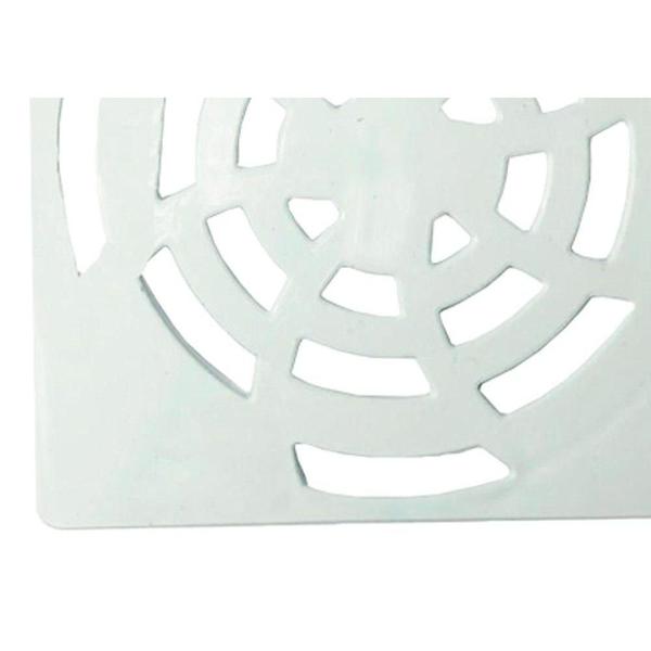 Grelha Plast Quadr Branco 10X10 Luconi Imagem de Grelha Plast Quadr Branco 10X10 Luconi